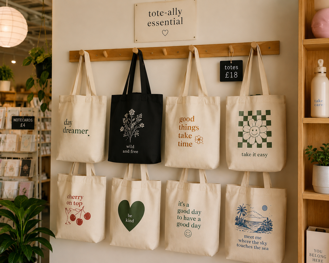 A collection of products suitable for Retail Packaging
