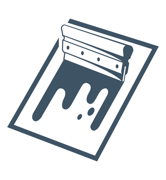 image of a screen printing icon