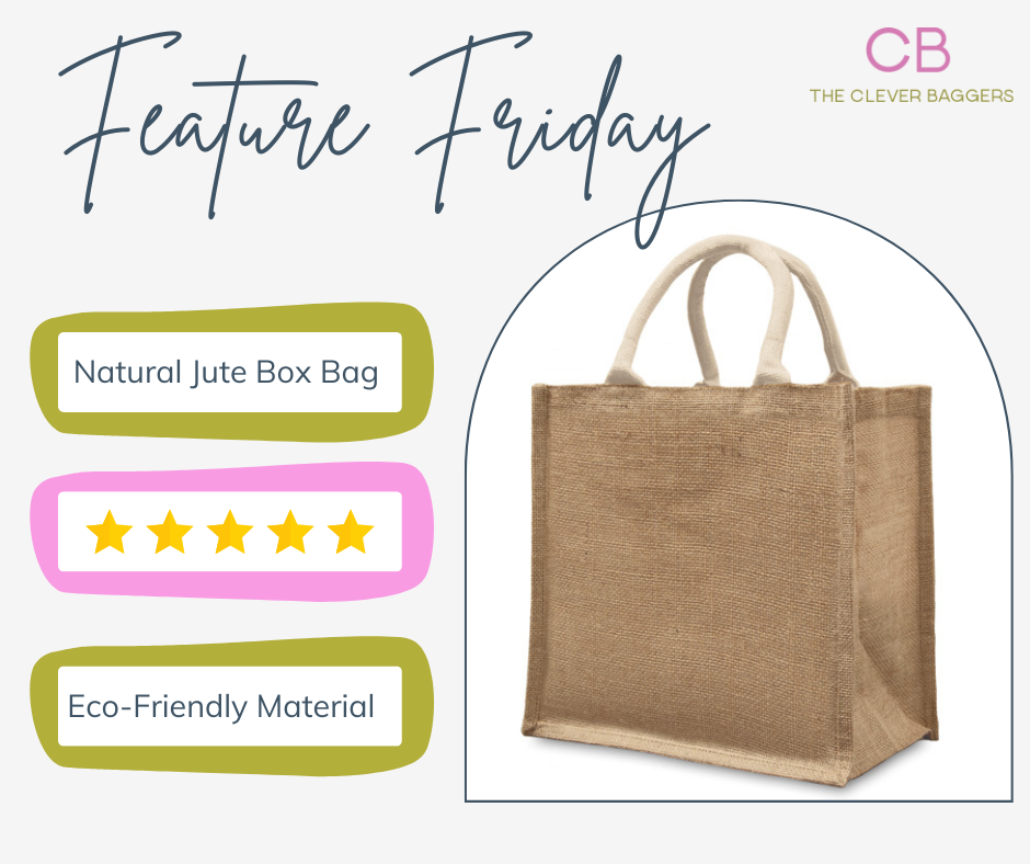 Feature Friday - Natural Jute Box Bag
