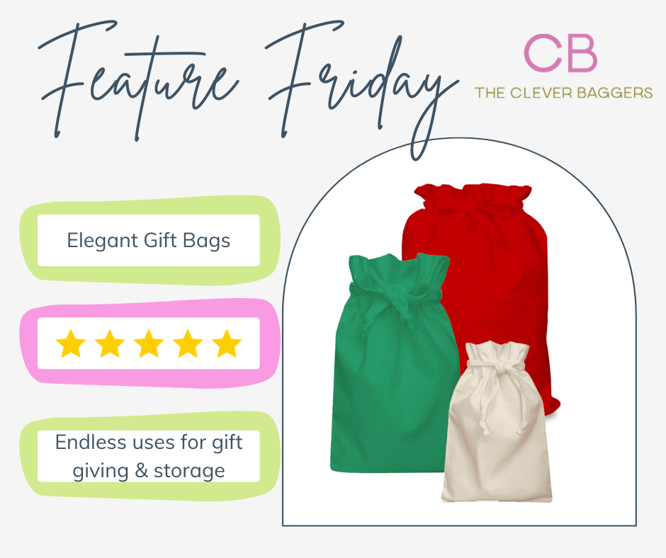 Eco-Friendly Cotton Double Drawstring Gift Bags â€“ A Sustainable Gift Solution! ??