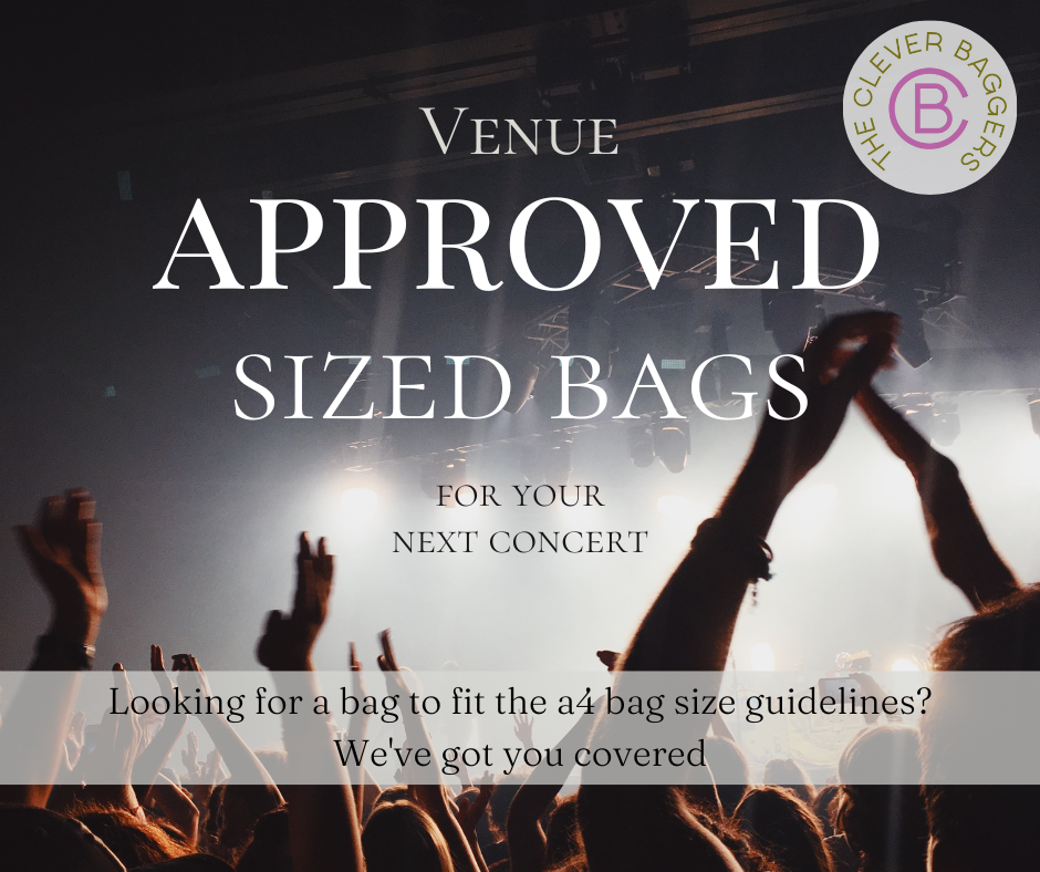 Venue Approved Clever Baggers Bags to take to your next concert