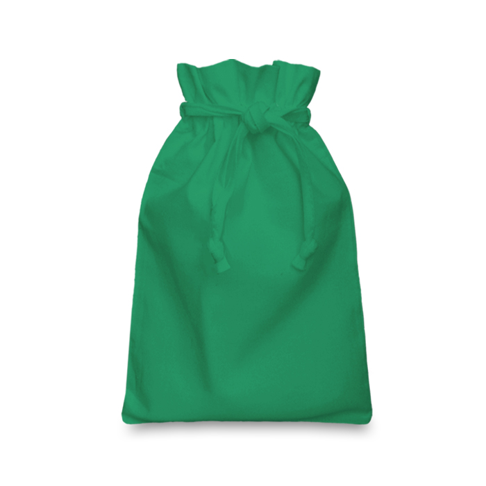 Image of our Emerald Double Drawstring Bag 20cm x 28cm (DS-2028-CTEM) Other colours available.