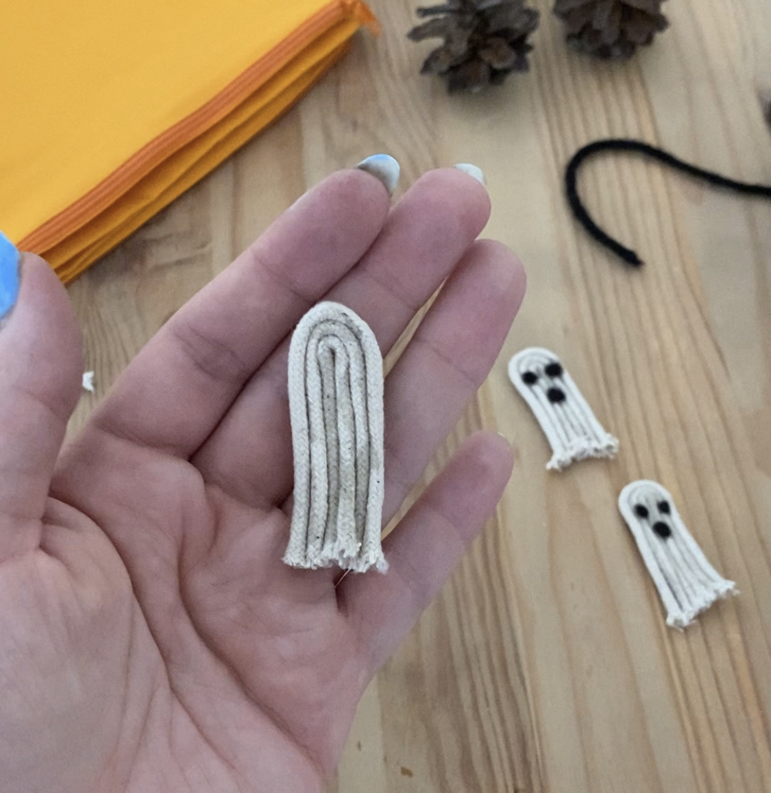 image of what the rope should look like after following these steps.