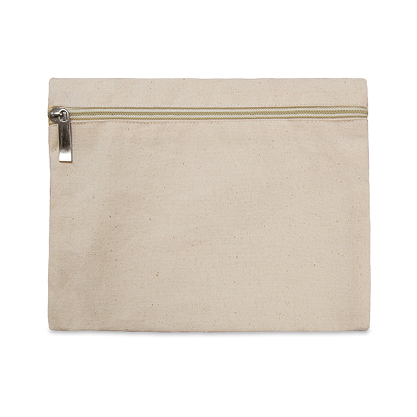 image of our Natural cotton canvas pencil case