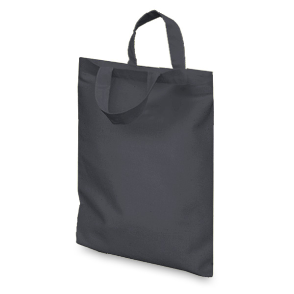Image of our Slate Grey Cotton Goody Bag 21cm x 26cm (Sh-2126-CTSL) Other colours available.