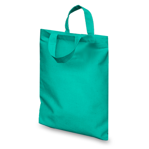 Image of our Turquoise Cotton Goody Bag 21cm x 26cm (Sh-2126-CTTQ) Other colours available.