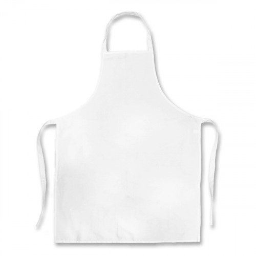 White Polycotton Apron 70x90cm