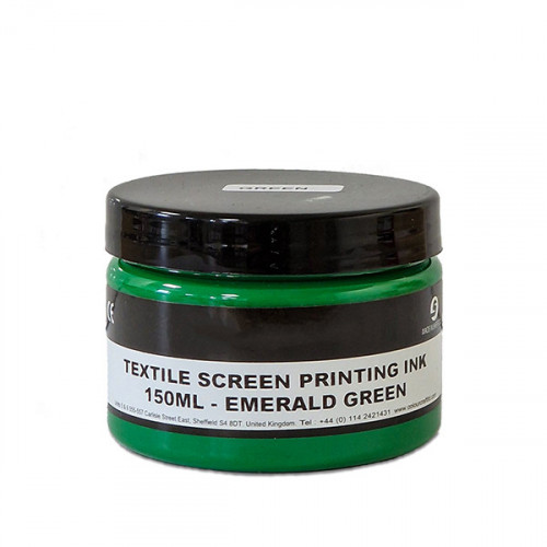 Emerald Green Textile Screen Printing Ink 150ml