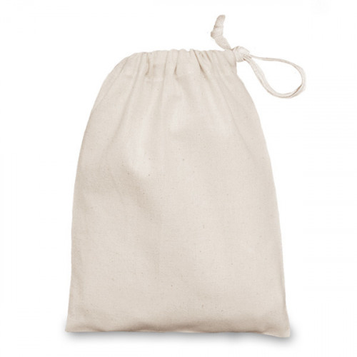Natural cotton Drawstring Bag 15x20cm