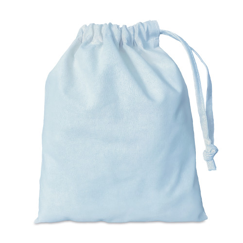 Forgetmenot cotton Drawstring Bag 20x24cm