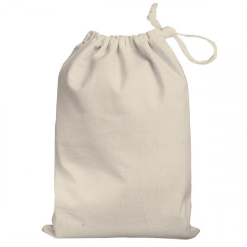 Natural cotton Drawstring Bag 25x35cm