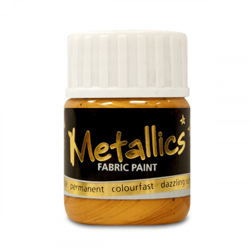 Gold Metallic Fabric Paint