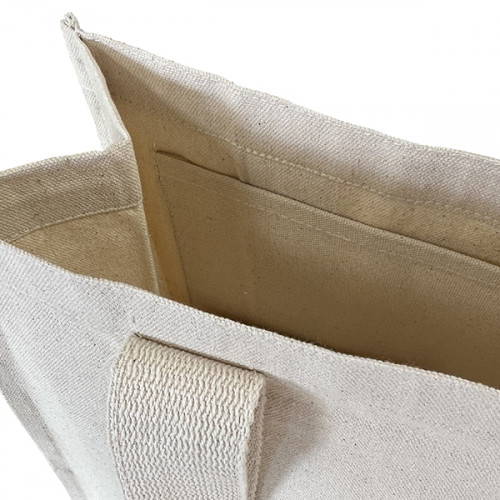 Natural Small Tote Bag | Cotton Canvas Tote Bags | The Clever Baggers