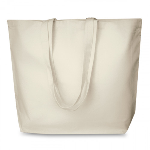 Natural cotton Shopper 52x40cm Long handles. Base 13cm