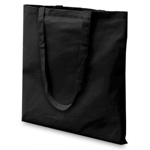 Black cotton Carrier 38x43cm Long Handles