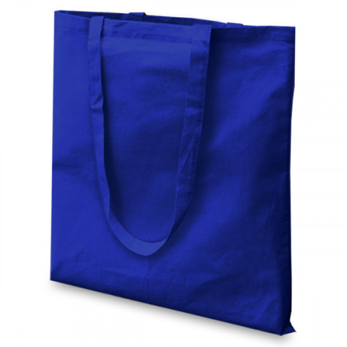 Blue cotton Carrier 38x43cm Long Handles