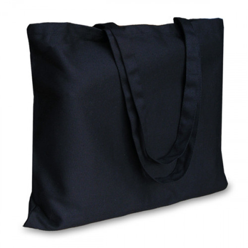 Black canvas 8oz Carrier 48x38cm Long Handles