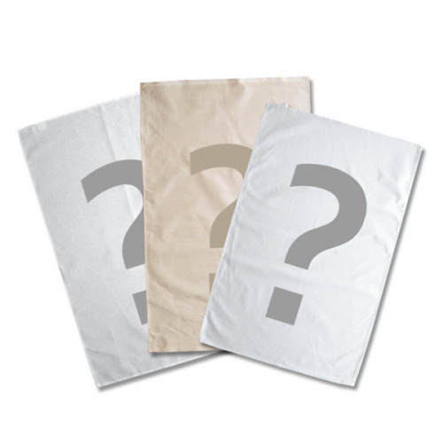 10 Printed Factory Seconds Cotton Tea Towels