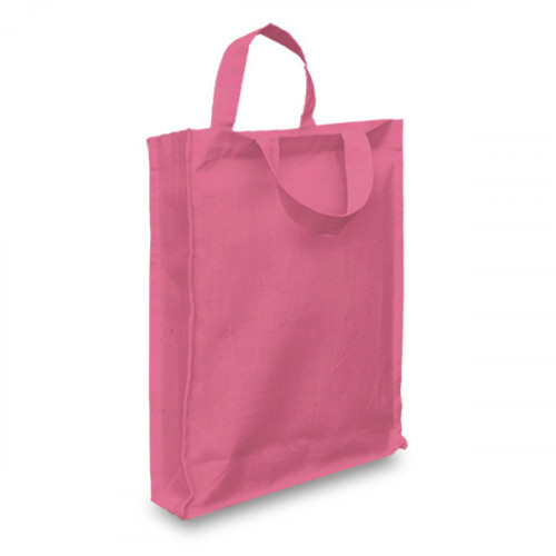 Pink Cotton Goody Bags with Gusset