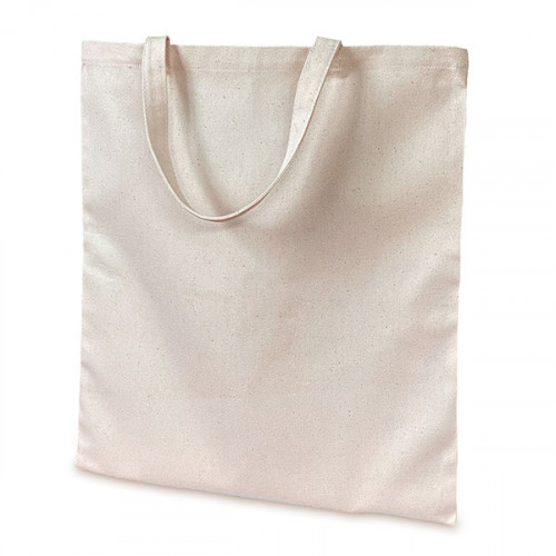 Natural Cotton Canvas Carrier 36x39cm Short Handles, Shoulder Tote Bags