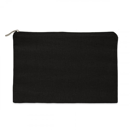 Black canvas 8oz tablet protector case 31x21cm
