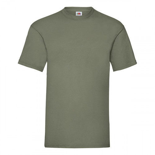 Front view of Olive Green t-shirt