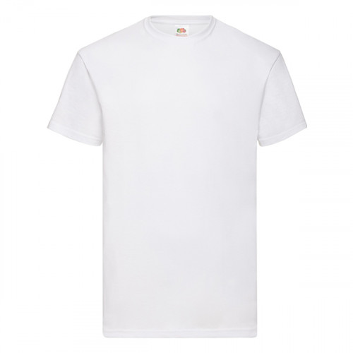 White Short Sleeved Christmas Tree Print Large T-shirt