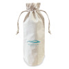 100 Printed Cotton Drawstring Bottle Bags 17x37cm