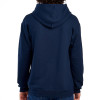 Large Navy Blue Hoodie with Reindeer design