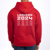 Large Red Hoodie Printed with Your Design