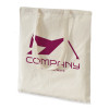 100 Printed Natural Tote Bags with long handles