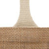 Natural Starched Jute Box Bag 32x32x20cm Gusset