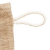 Natural Jute Large Stocking 28x57cm with braided cotton hanging loop