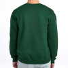 Large Dark Green Sweatshirt Printed with Your Design