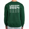 Large Dark Green Sweatshirt Printed with Your Design