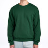 Large Dark Green Sweatshirt Printed with Your Design