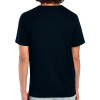 Small Black T-Shirt with You Sleigh Me design