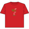 Large Red T-Shirt with Queen Elf design