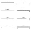 100 Custom Printed Collage Tea Towels hemmed 2 sides - Artwork File ready