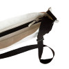 Natural Canvas 8oz Crossbody Bag 32x36x5cm Long adjustable strap & Zip