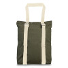 Khaki Canvas 8oz Convertible Carrier/Backpack 36x41cm. 9cm base.