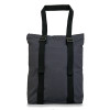 Slate Grey Canvas 8oz Convertible Tote Bag/Backpack 36x41cm. 9cm base.