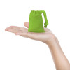 Bright Green Cotton Drawstring Gift Bag 6x9cm