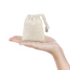 Natural Cotton Drawstring Bag 10x13cm