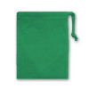 Emerald Cotton Drawstring Bag 15x20cm