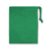 Emerald Green Cotton Drawstring Gift Bag 15x20cm
