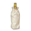 Natural Cotton Drawstring Bottle Gift Bag 17x37cm