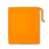 Orange Cotton Drawstring Gift Bag 20x24cm