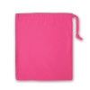 Raspberry Pink Cotton Drawstring Gift Bag 20x24cm