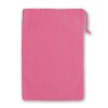 Hot Pink Cotton Drawstring Gift Bag 25x35cm